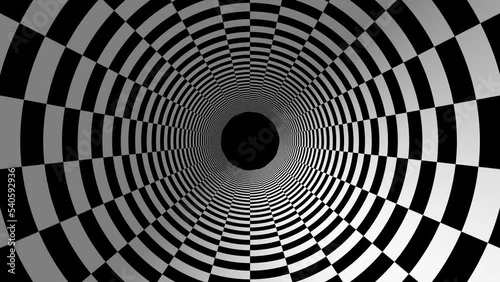 checkBoard Loop,black and white abstract background