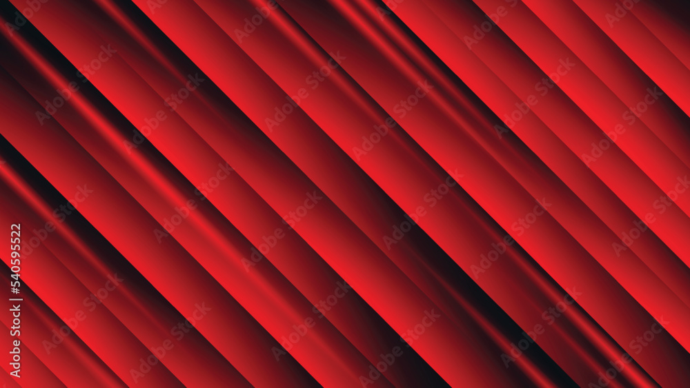 Obraz premium Red and black with the gradient is the with floor wall metal texture soft tech background design vector illustration. move motion blur.