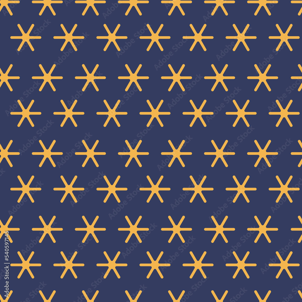 Golden stars seamless pattern, Christmas print Golden stars seamless pattern, Christmas print