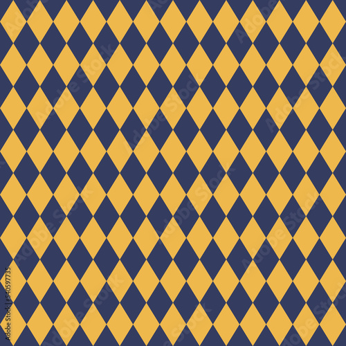 Seamless pattern, argyle for textile or fabric