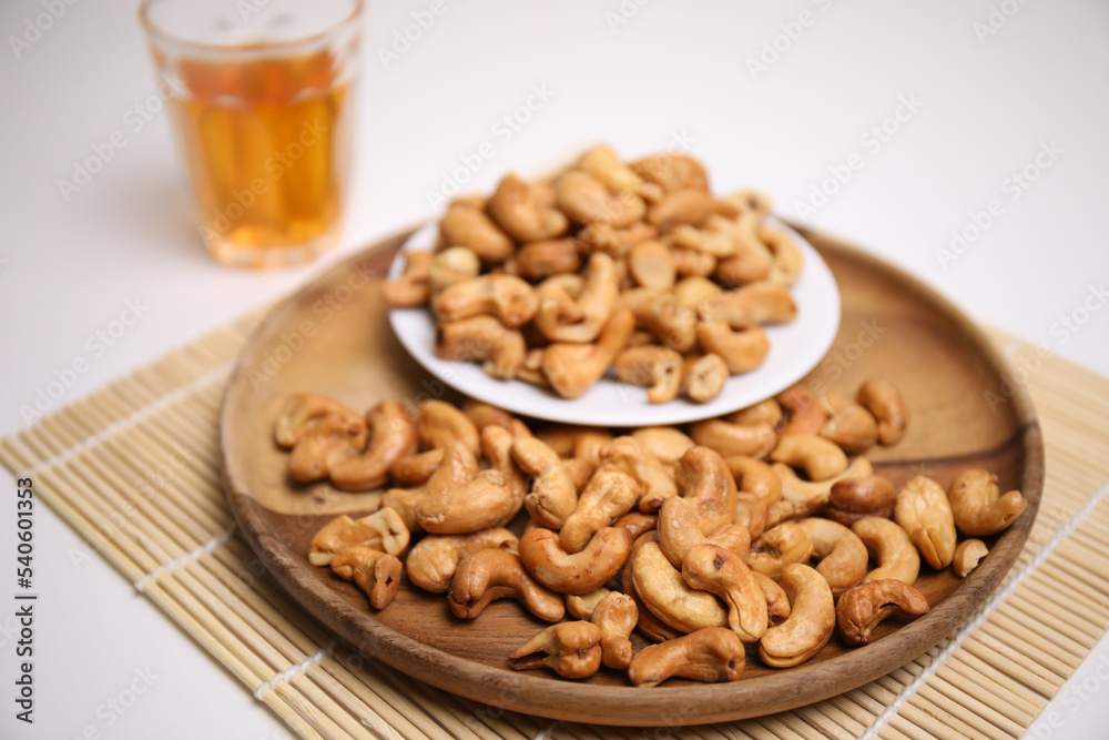Cashew nut Arranged in a delicious dish Cashew nut Arranged in a delicious dish