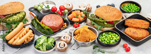 Fotografi Plant based meat concept