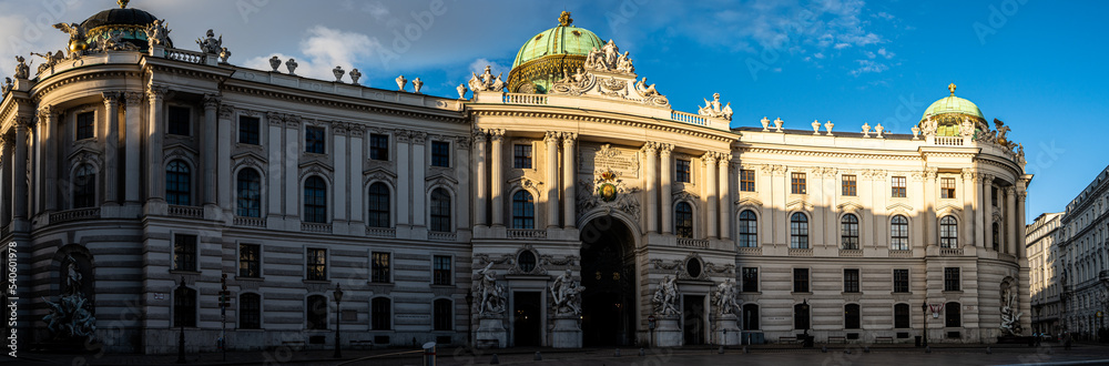 The Hofburg.  Vienna, Austria