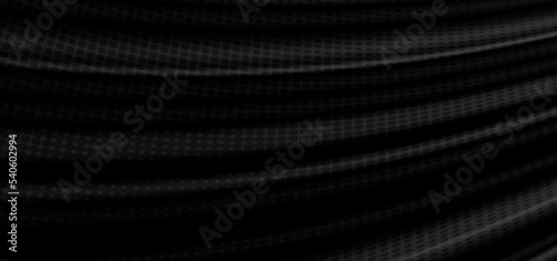 Abstract gradient black line pattern space with halftone decoration artwork. With black tone and gray colors design background.