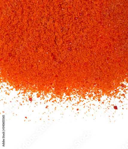 Cuadro en lienzo Potassium Ferricyanide, chemical ingredient used in the food and pharmaceutical industries on white laboratory table