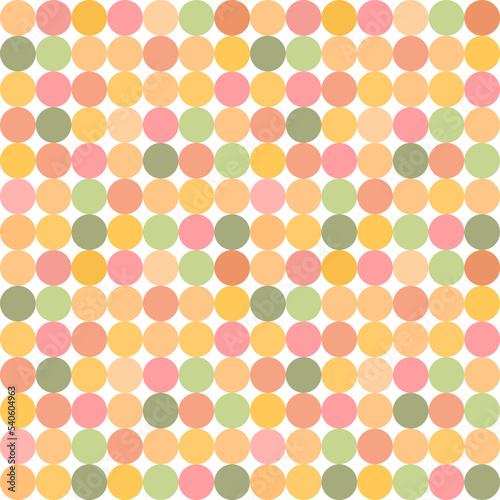 seamless pattern with circles