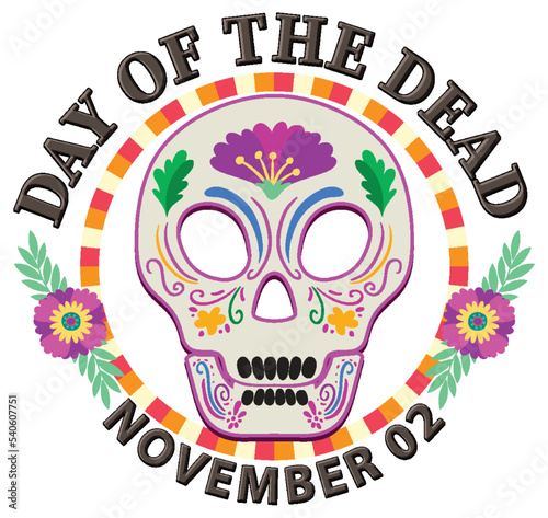 Day of the Dead banner design