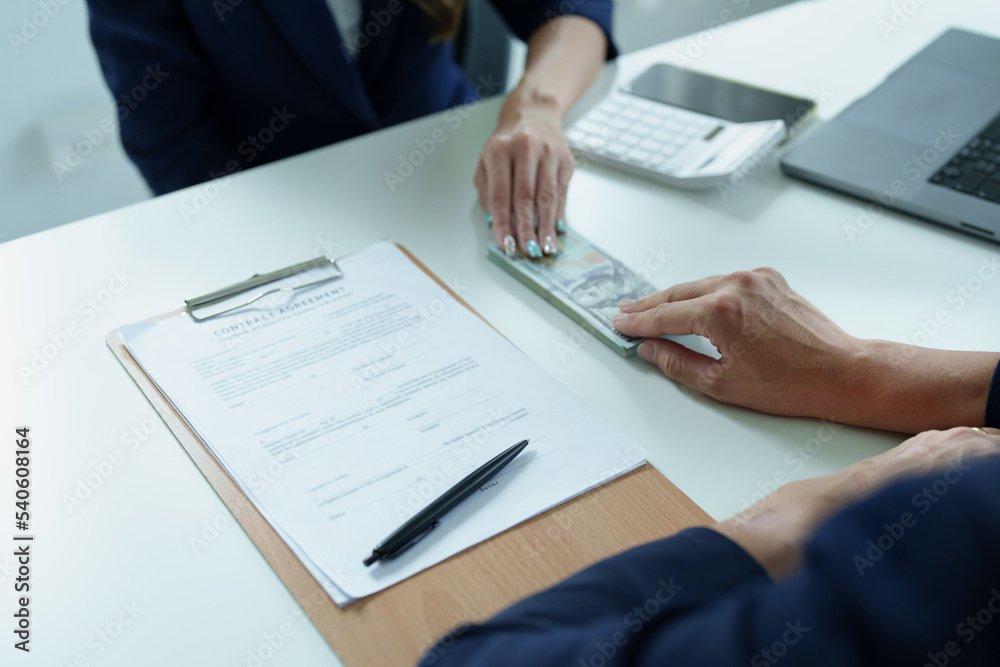 Bribery, corruption, collecting money from business operations between government officials and private companies Bribery, corruption, collecting money from business operations between government officials and private companies