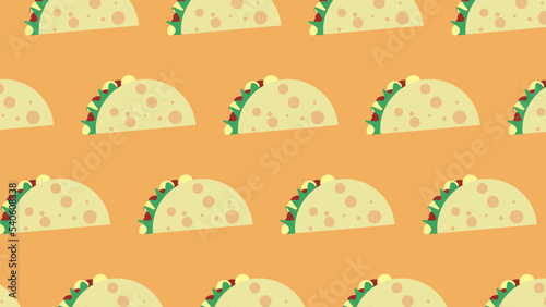 taco seamless pattern background