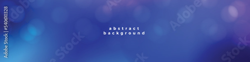 Linkedin banner abstract background with bubbles