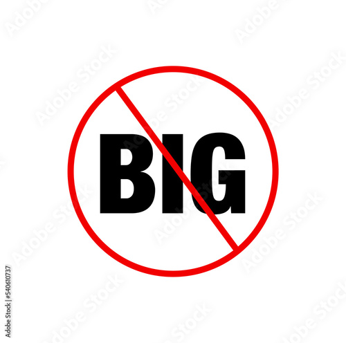 Wallpaper Mural BIG size banned vector icon. no use big icon. Torontodigital.ca