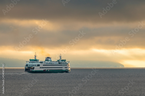 Washington State Ferry Ship 