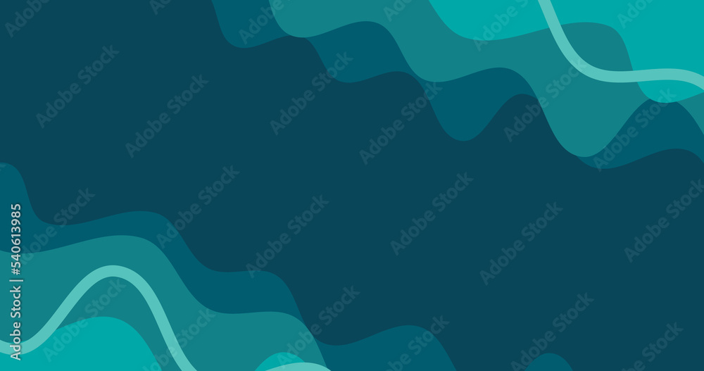 blue gradient wave background