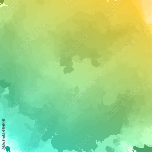 abstract watercolor background with drips blots and smudges stains, backdrop surface for banner invitation flyer card poster design © MariaTem