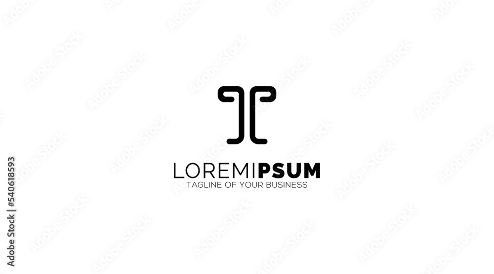 Vector abstract origami letter T logo template. Minimalist design style Vector abstract origami letter T logo template. Minimalist design style