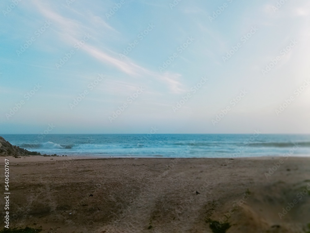 beach and sea