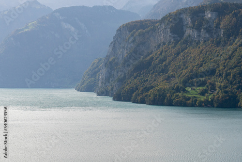 view from the lake of Lucerne