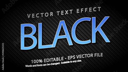 Black_text_style_effect_vector