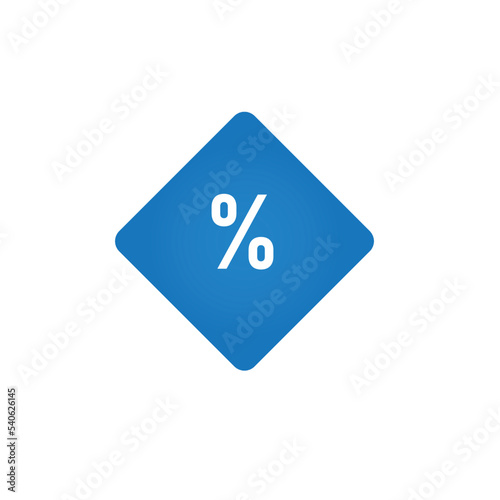 Statistic percent icon. Vector illustration.