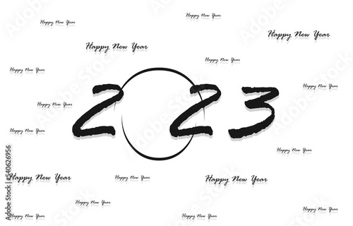 new year festival 2023 on the background