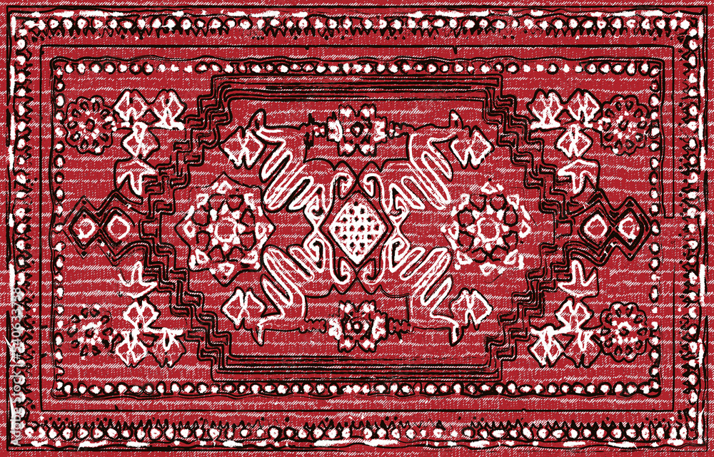 Print pattern design or weaving Contemporary art geometric and vintage textured lines motifs borders, Hand Woven Geometric Modern Wool Area Rug. Boho style ethnic design pattern with distressed woven Print pattern design or weaving Contemporary art geometric and vintage textured lines motifs borders, Hand Woven Geometric Modern Wool Area Rug. Boho style ethnic design pattern with distressed woven