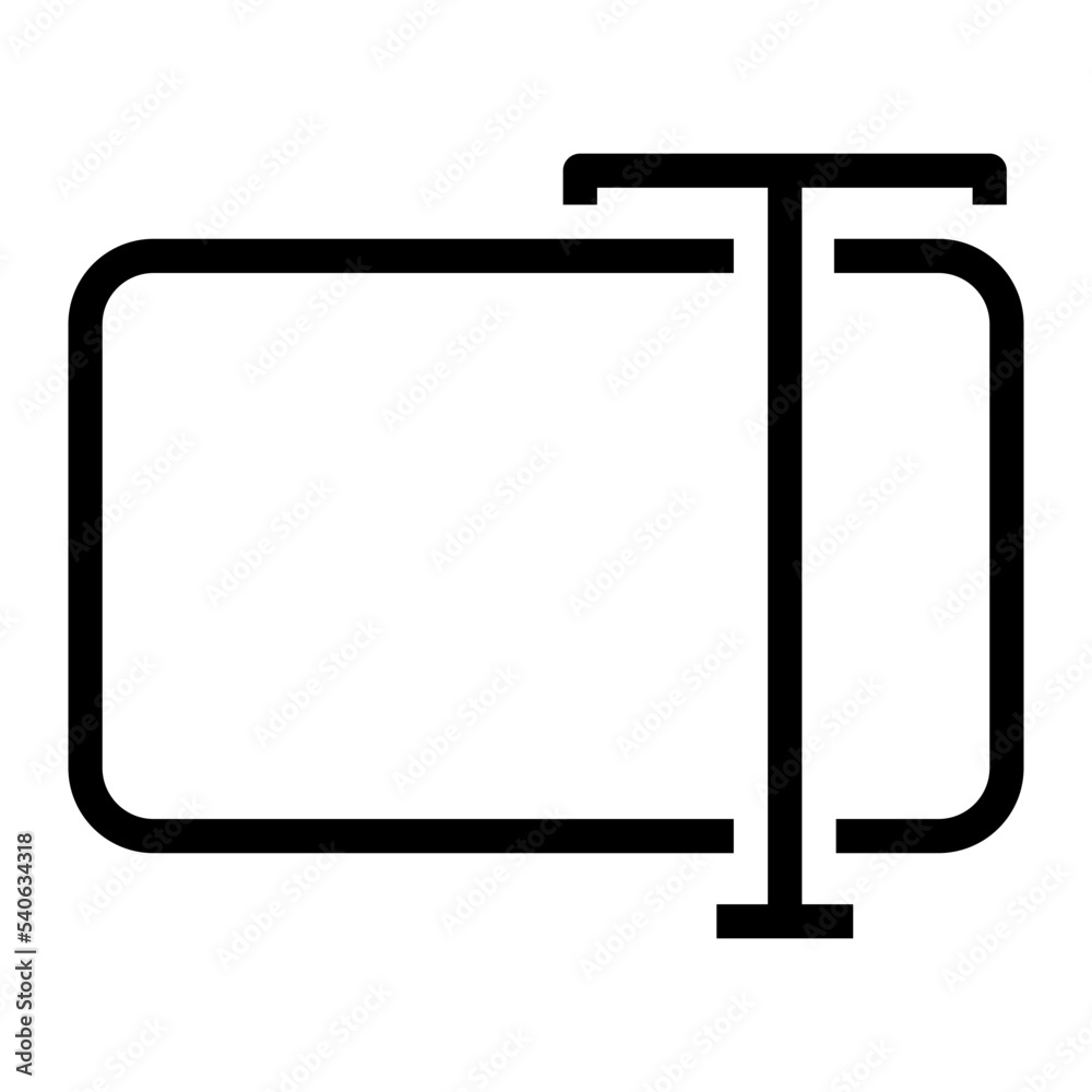 Icon Text Box With Style Outline Icon Text Box With Style Outline