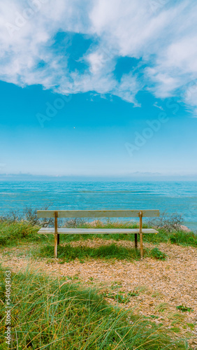 bench on the sea