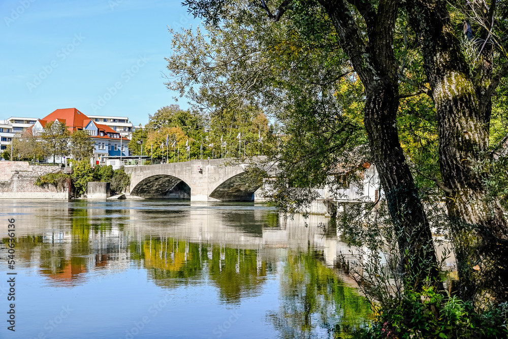 Rheinfelden, Rhein, Inseli, Burgstell, Insel, Schifflände, Rheinufer