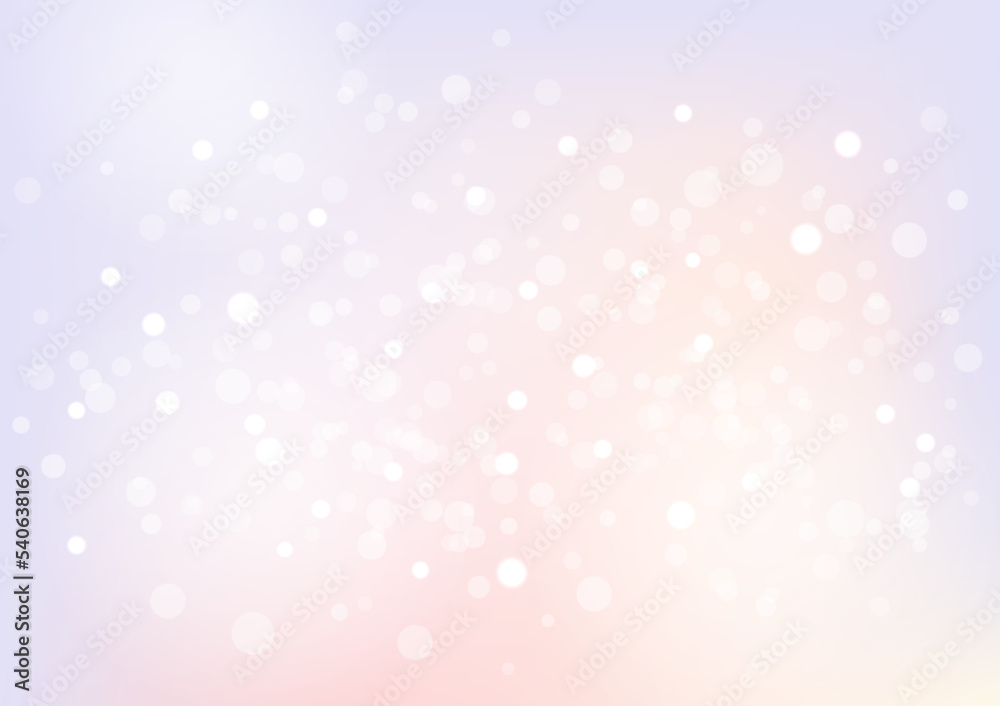 Abstract gradient background, bokeh light on purple and pink pastel gradient color background vector illustration for backdrop, website banner, poster.