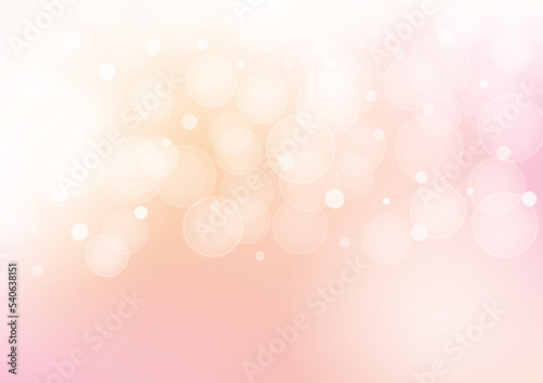 Abstract gradient background  bokeh light on pink and yellow pastel gradient color background vector illustration for backdrop  website banner  poster.