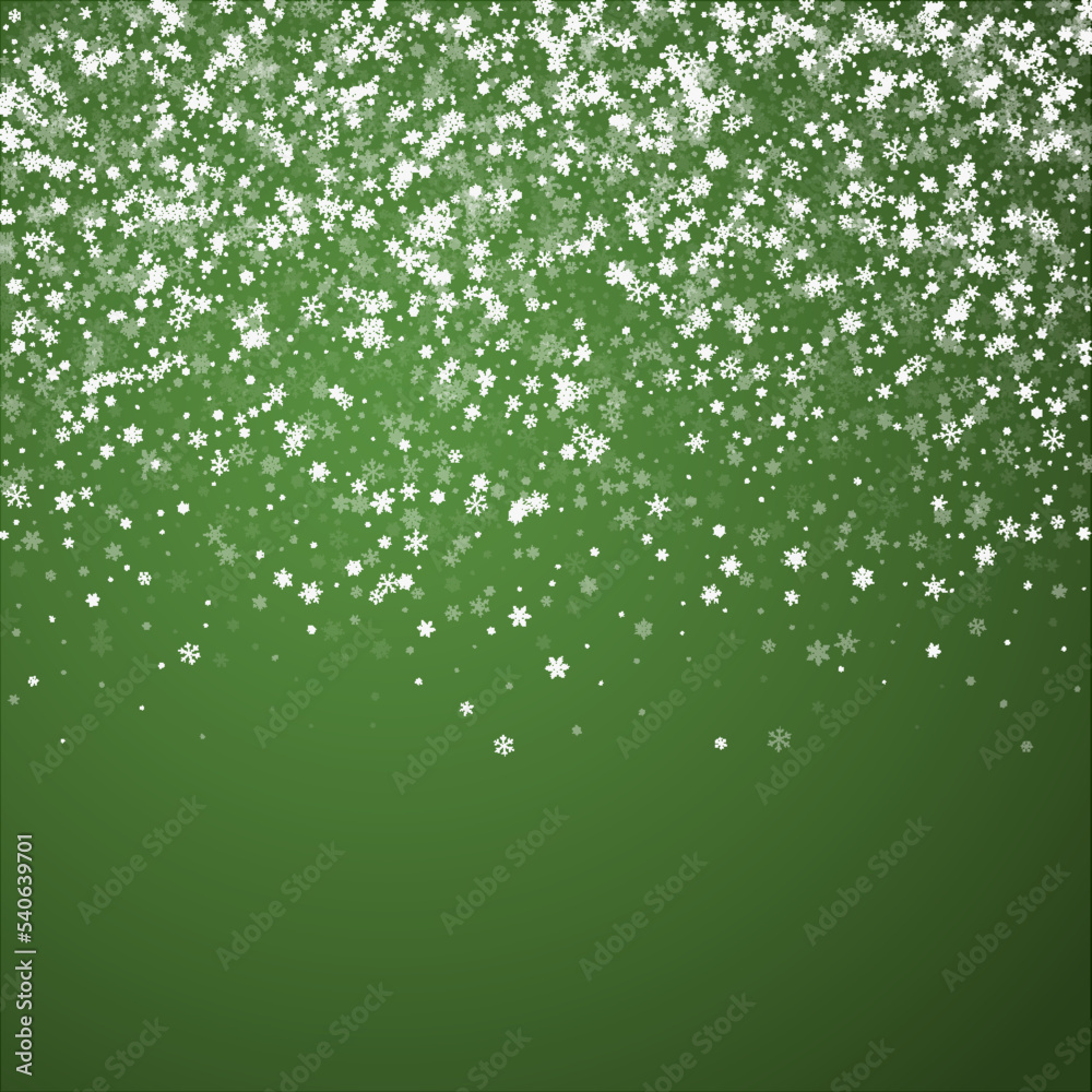 Snowy christmas background. Subtle flying snow Snowy christmas background. Subtle flying snow