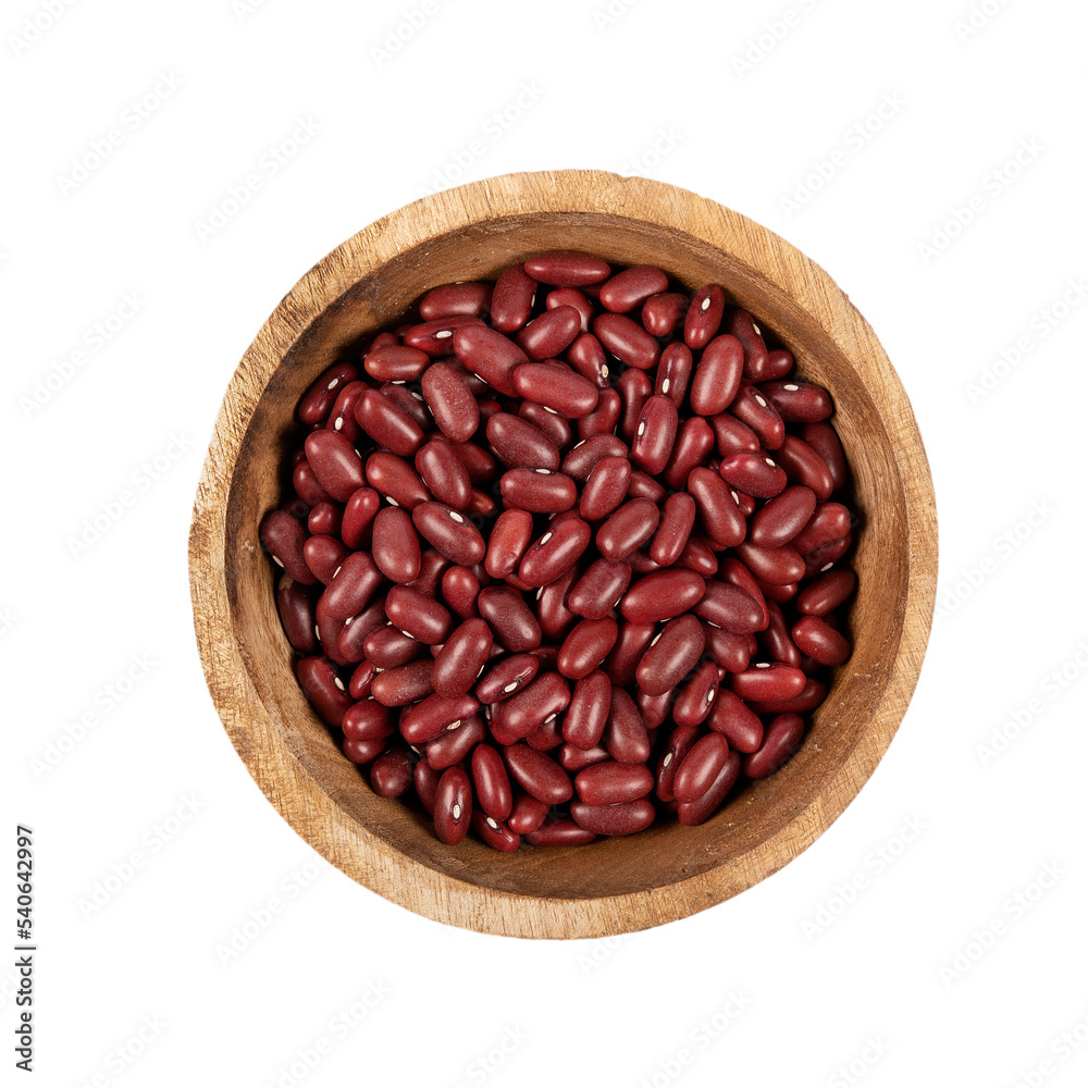 Red beans. Isolated. Transparent background. In a bowl. Top view. Food collection. Precision cut and impeccable finish that allows the addition of colored backgrounds. Red beans. Isolated. Transparent background. In a bowl. Top view. Food collection. Precision cut and impeccable finish that allows the addition of colored backgrounds.