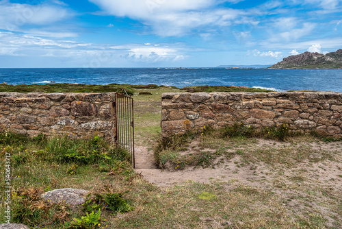 Cemiterio dos Ingleses, the cemetery of the Englishmen at Costa da Morte, the Death Coast in northern Galicia, Spain