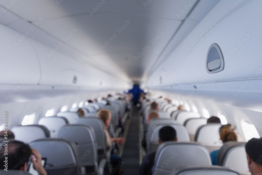 飛行機のキャビン 飛行機のキャビン