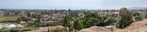 Large panoramic view of Jericho