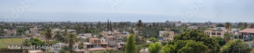 Large panoramic view of Jericho