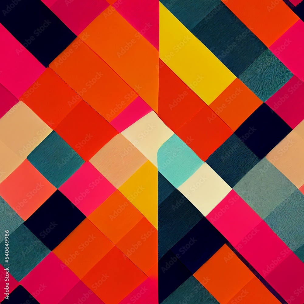 Fabric Wallpaper Square Tile Background Various Forms of Patterns Fabric Wallpaper Square Tile Background Various Forms of Patterns