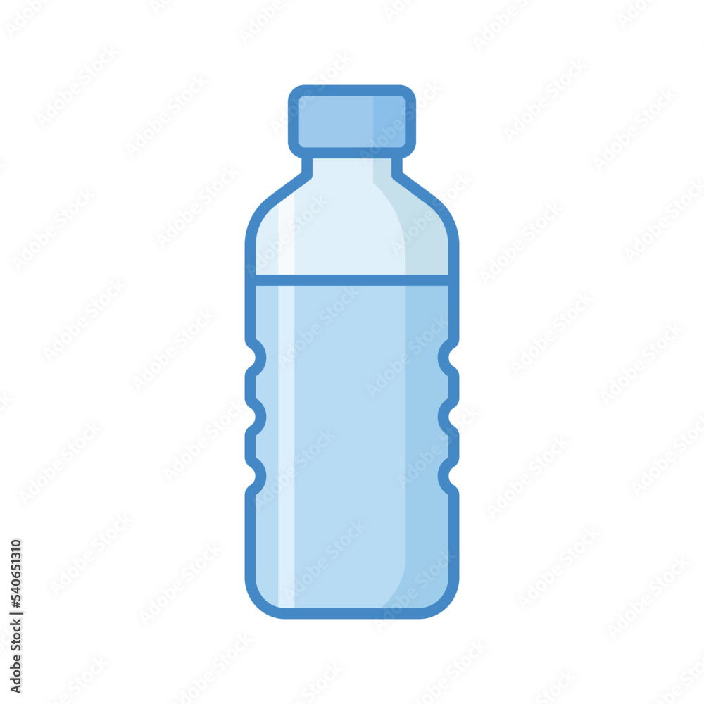 water bottle icon vector design template in white background water bottle icon vector design template in white background