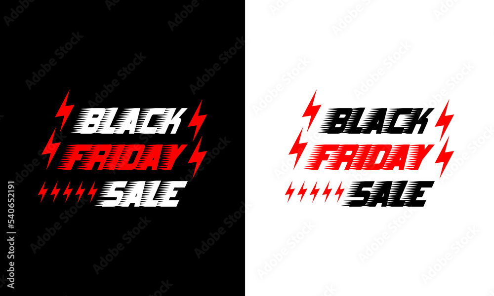 Naklejka premium black friday vector 
