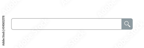 Blank internet search engine field