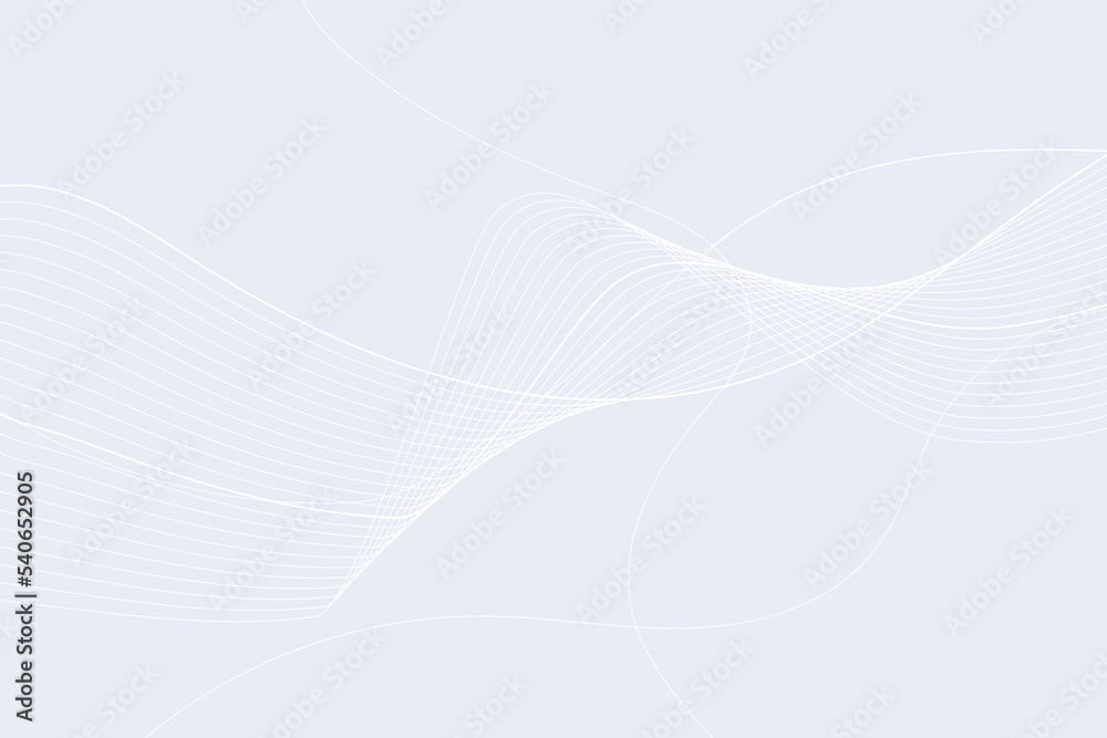 Modern colorful wavy line background Design. White wave curve abstract background for business, landing page, flyers and website

