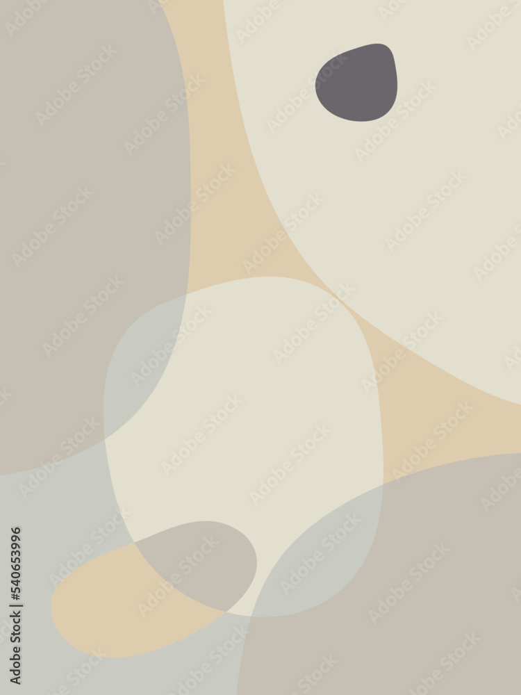 Abstract shapes background. Circles and lines in pastel colors. Minimalist illustration in Scandinavian style. Abstract shapes background. Circles and lines in pastel colors. Minimalist illustration in Scandinavian style.