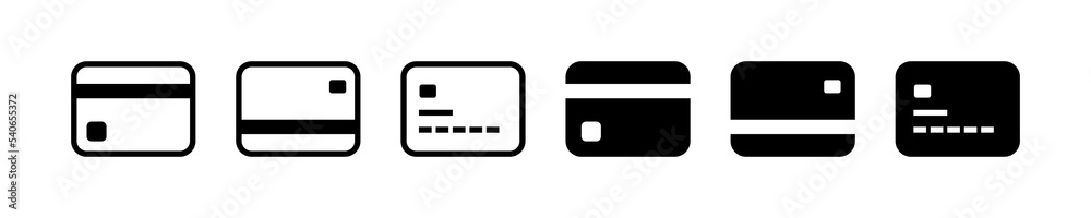 Payment card icon. Pay credit card in the shop. Black color. Vector sign. Payment card icon. Pay credit card in the shop. Black color. Vector sign.