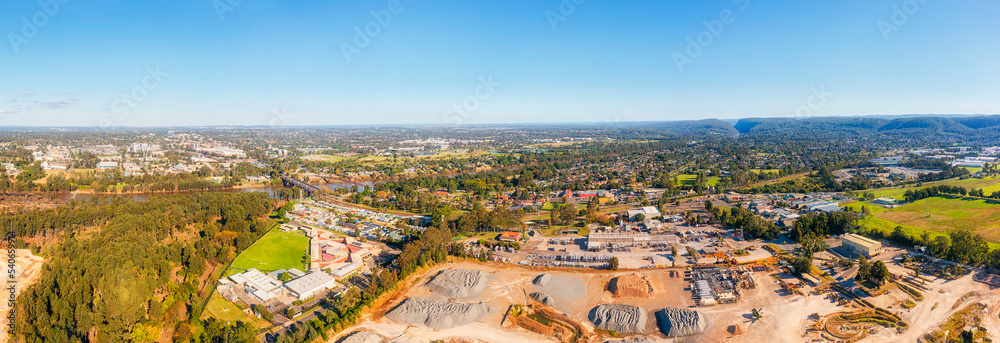 Obraz premium D Nepean river penrith right pan