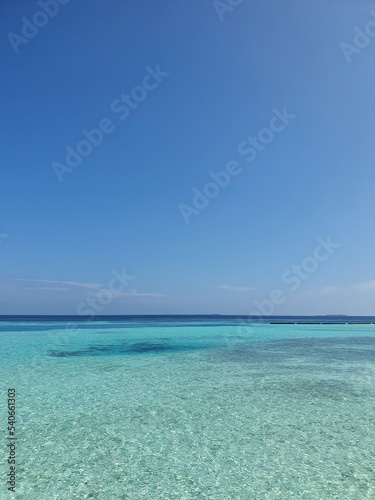Ocean view of Maldives 