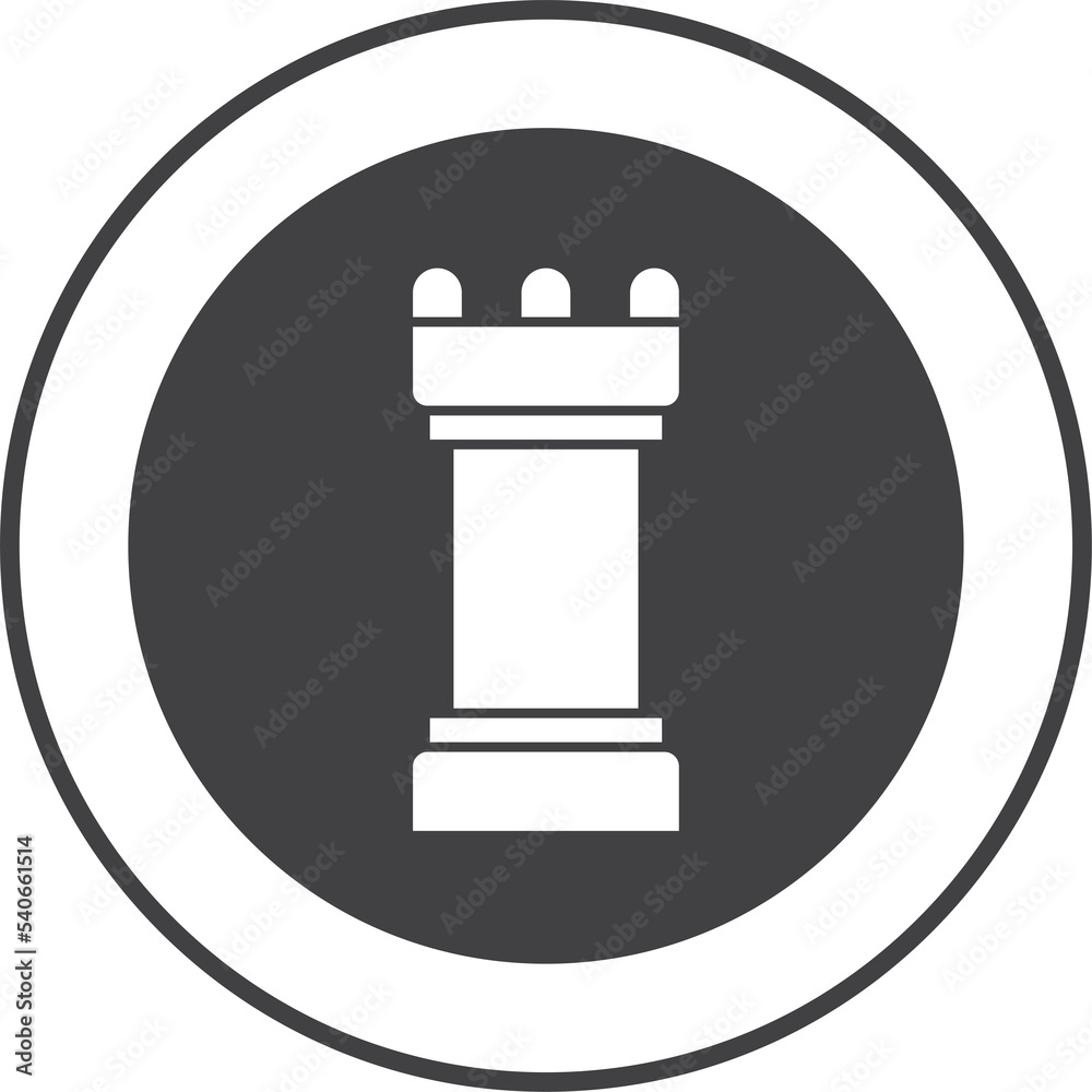 Strategy concept illustration in minimal style Strategy concept illustration in minimal style