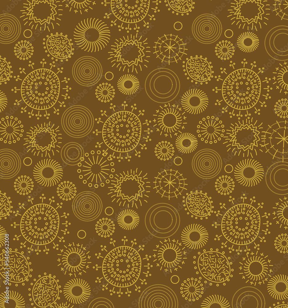 seamless pattern with circles seamless pattern with circles