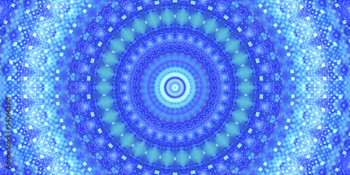 Fraktal Mandala Grafik Hintergrund Motiv für Internet Präsentation und Druck