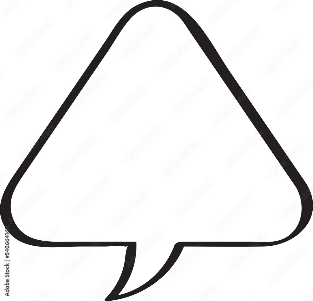 Fototapeta premium PNG icon design blank balloon message illustrations.