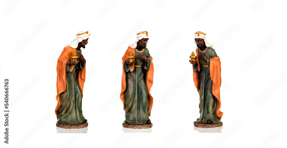 Wise King Ceramic Figurine